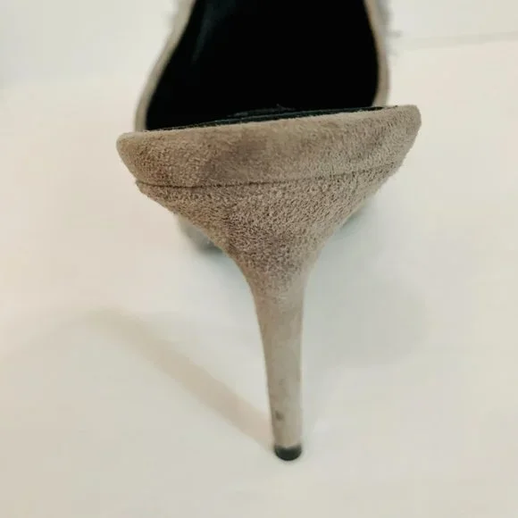 EUGENIA KIM POM POM SUEDE UPPER MULES MADE IN ITALY - Picture 9 of 10